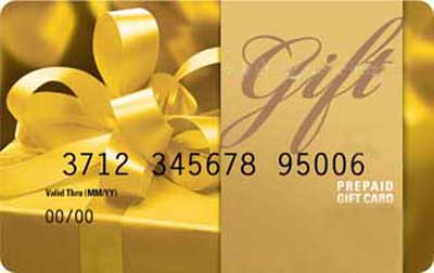 Prepaid Gift Card