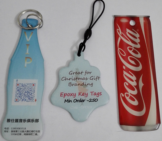 Shaped Resin/Epoxy tags